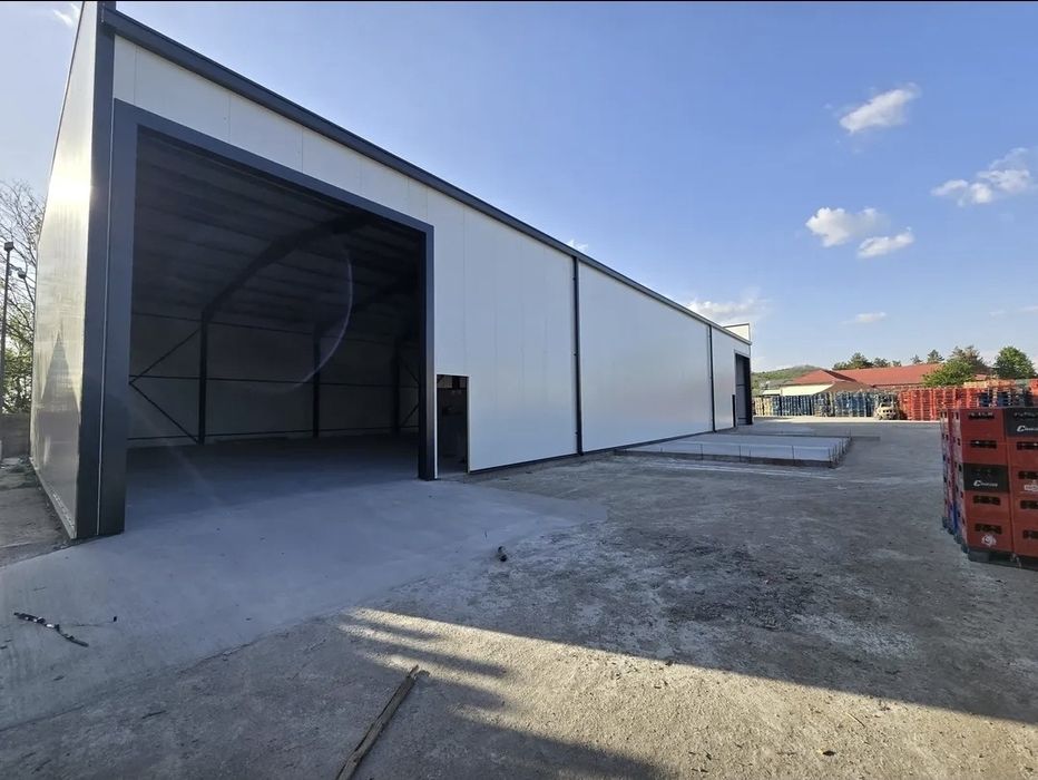 Vand structura metalica din stoc 12x25x4m