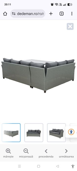 Set gradina/terasa ratan