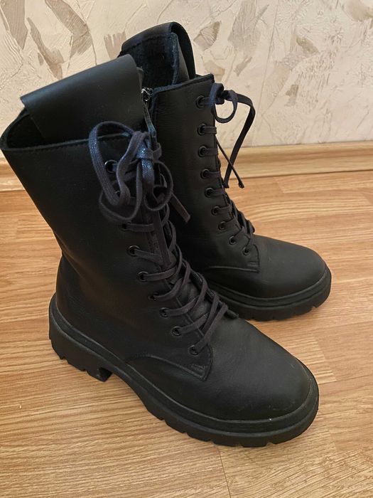 Дамски боти/обувки Естествена кожа - Перфектно състояние