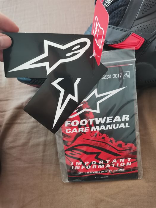 Кожени боти за мотор Alpinestars SMX-1 R V2 Vented