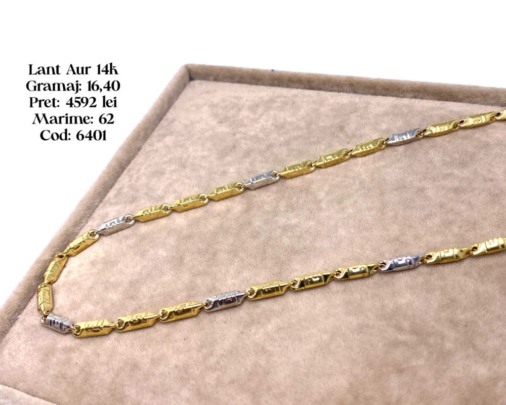 (6401) Lant Aur 14k 16,40g FB Bijoux Euro Gold Galati