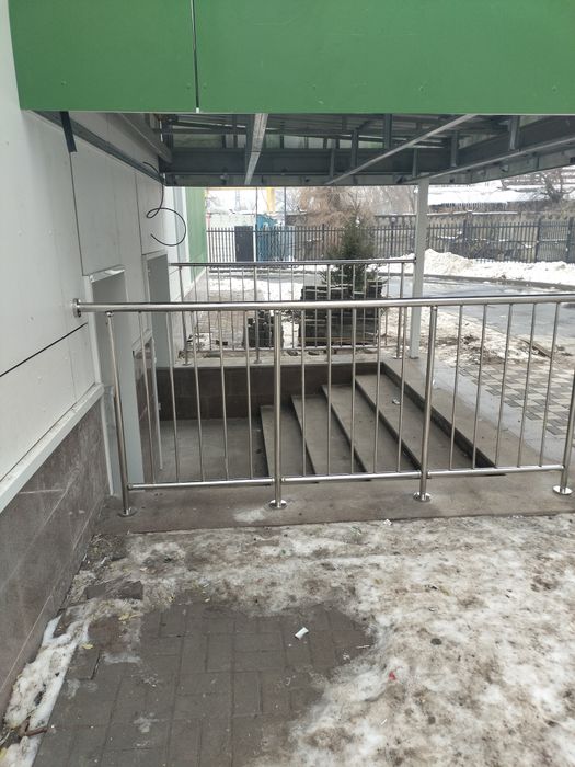 Перила из нержавеющей стали