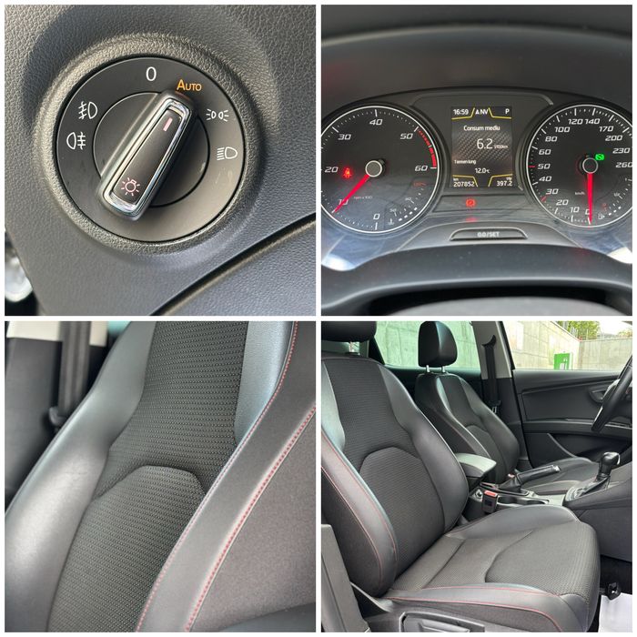 Seat Leon FR/Faruri Matrix/2.0 TDI 184cp/Euro 6/Cutie automata DSG