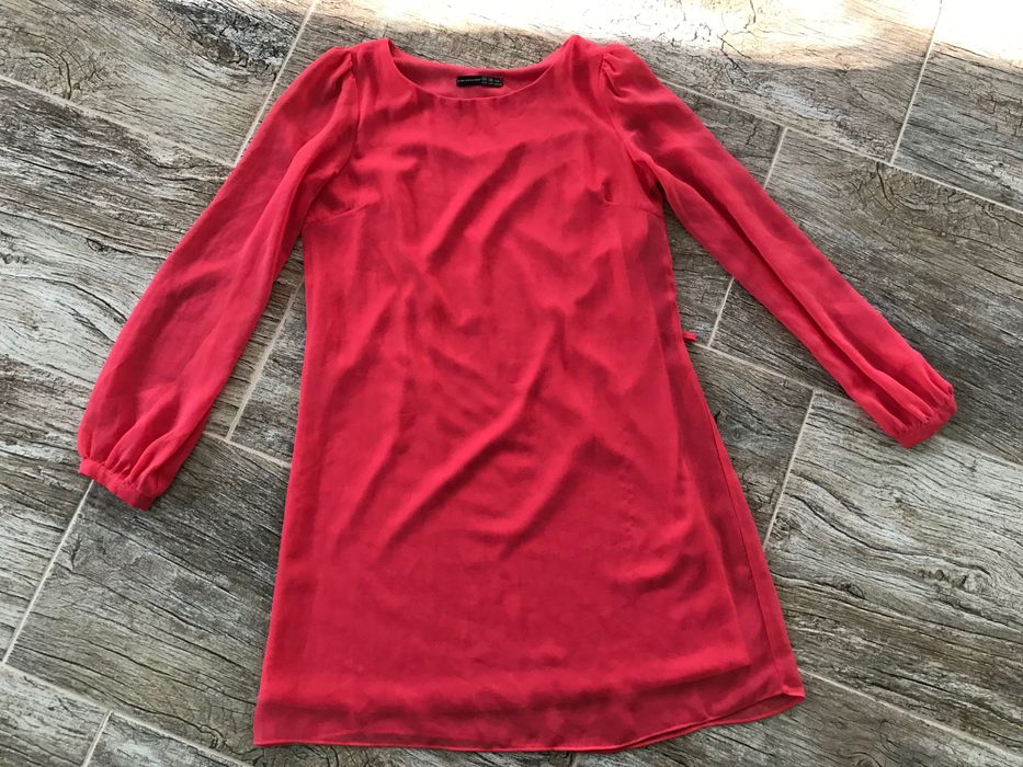 Къса рокля с дълъг ръкав Atmosphere