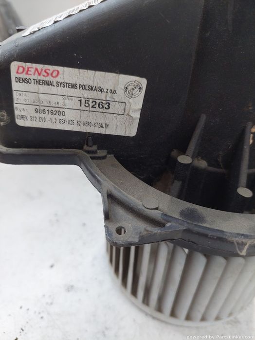 Ventilator aeroterma FORD KA RB_ 1996 - 2008 98619200
