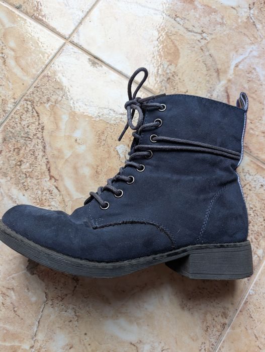Боти тъмносини 36 за тийнейджърка
