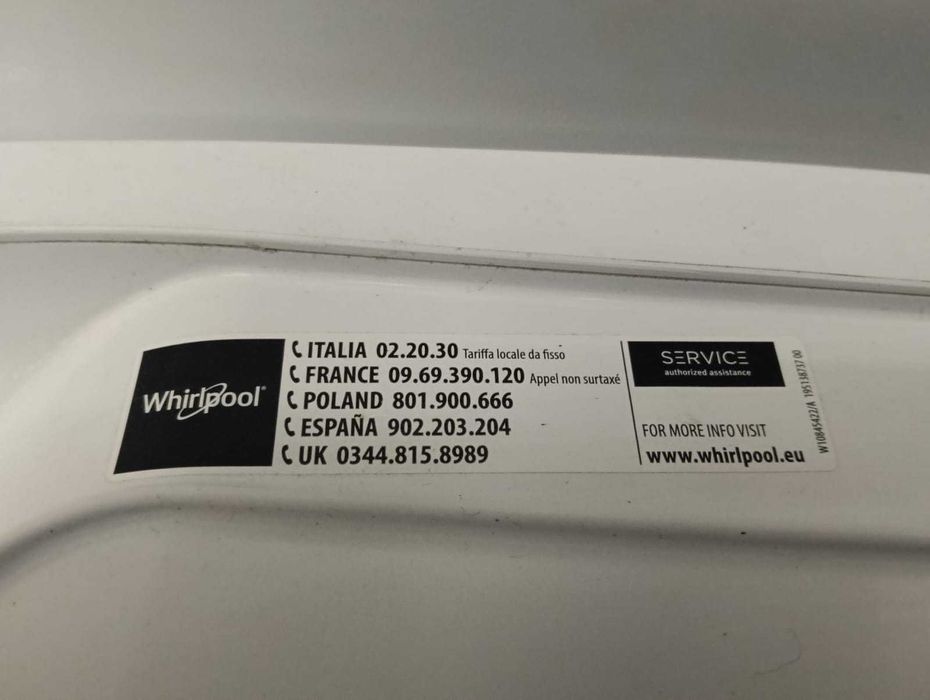 Hublou , capac masina de spalat verticala Whirlpool seria TDLR / B1
