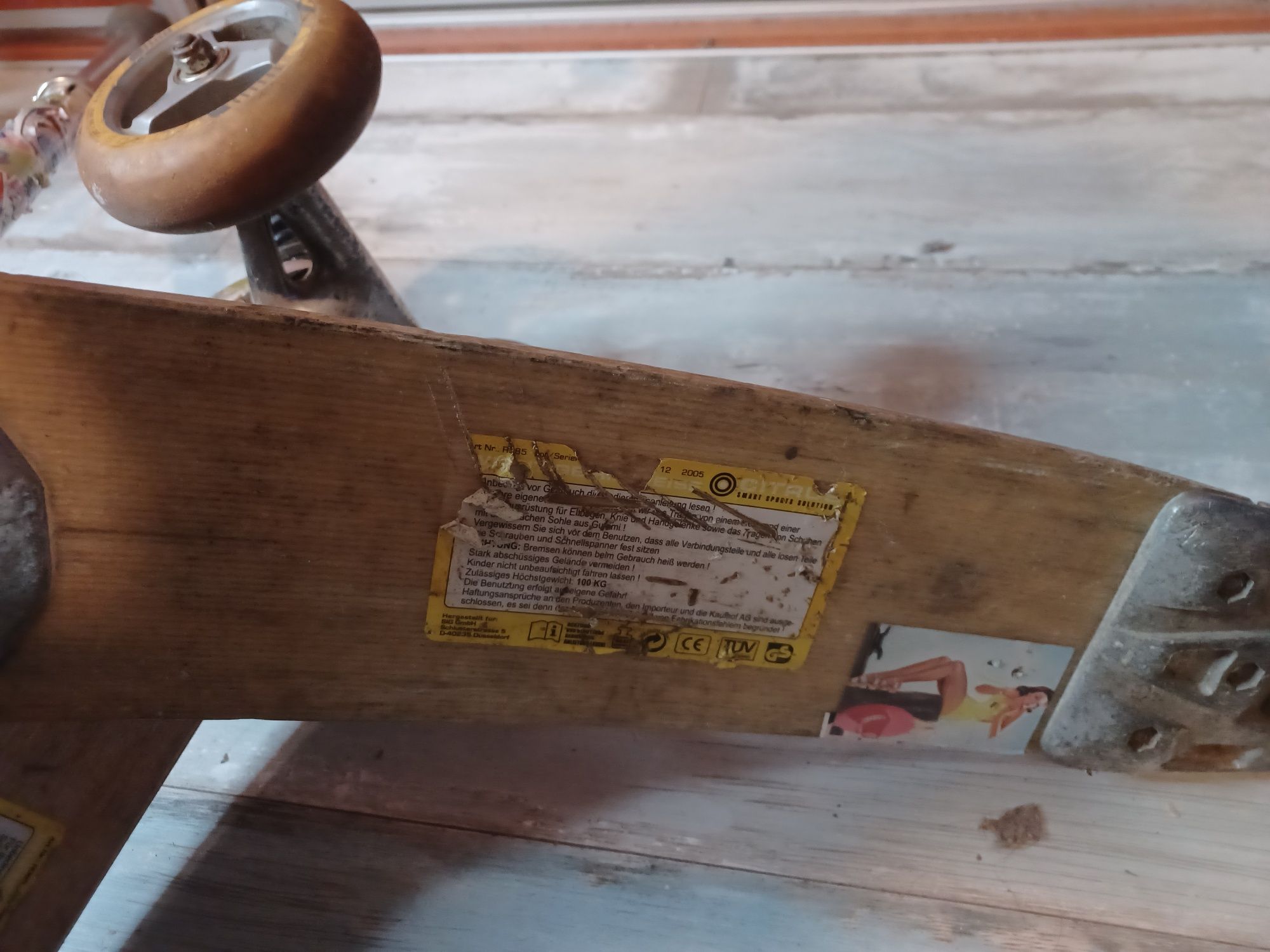 Original Citrus PM 400 Kickboard Profi Kickroller Skate борд спортен