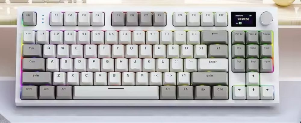 Tastatura mecanica Attack Shark K86 RGB Personalizata