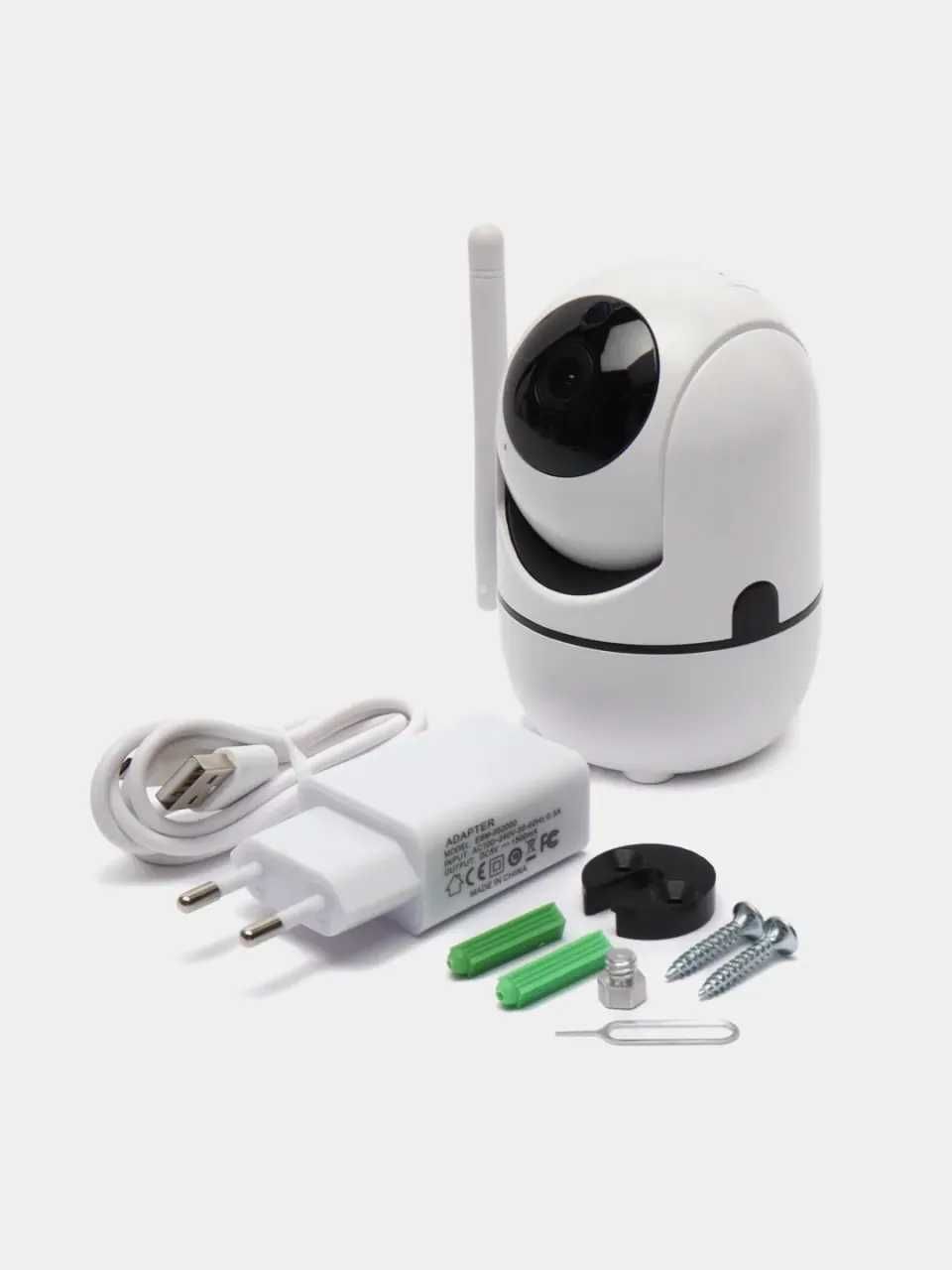 Video kamera FULL HD 2MP  YCC365 PLUS Wi-Fi orqali ishlaydi.