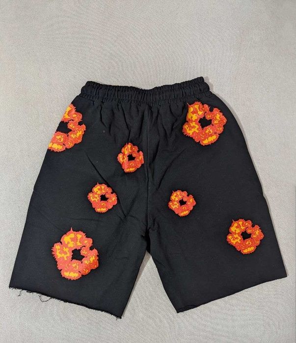 Памучен къс панталон мъжки Л