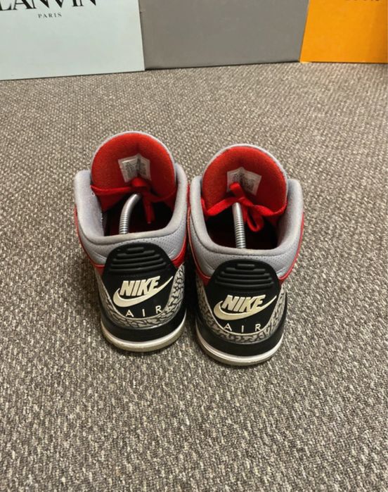 Air Jordan 3 Unite Red Cement marime 44,5