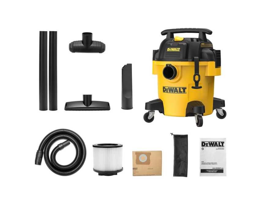 Aspirator DeWALT DXV20P, Aspirare umeda si uscata, 20 l, 1050W