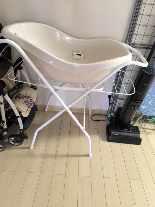 Ванночка с подставкой сушилкой 2в1