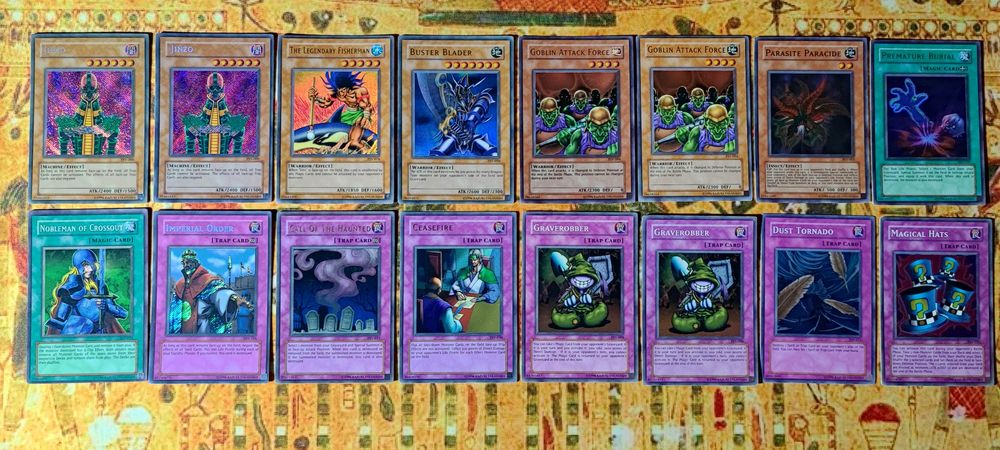 Yu-Gi-Oh! Стари Фойлове