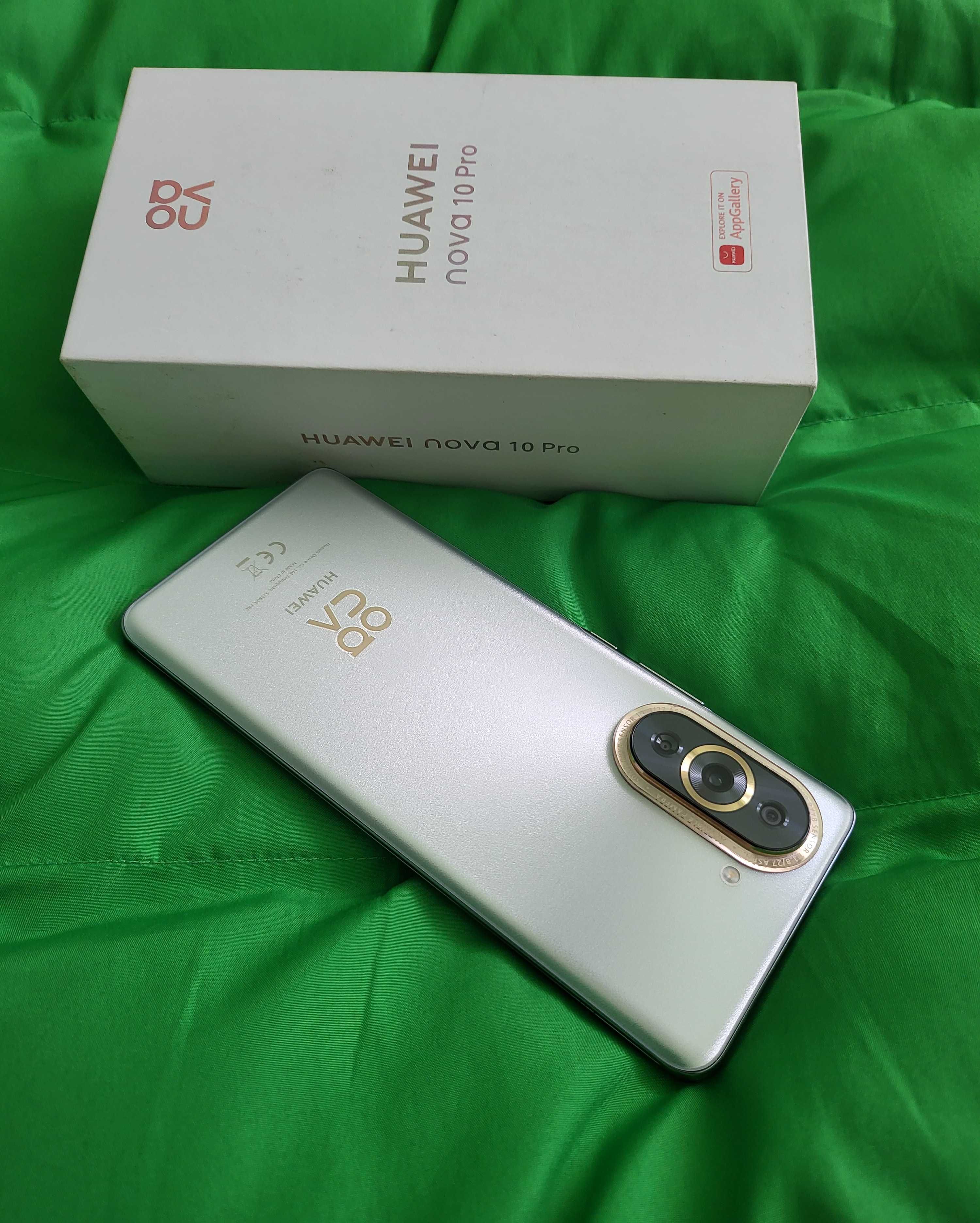 Huawei Nova10 Pro 256gb Silver IMPECABIL, husa + folie cadou/ garantie