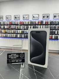 iPhone 15 Pro | 256 Gb | Black Titanium | Sigilat | 2 Ani Garantie !