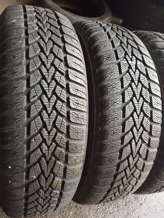 4 anvelope  semi noi 195 65 15 91T  Dunlop Iarna impecabile