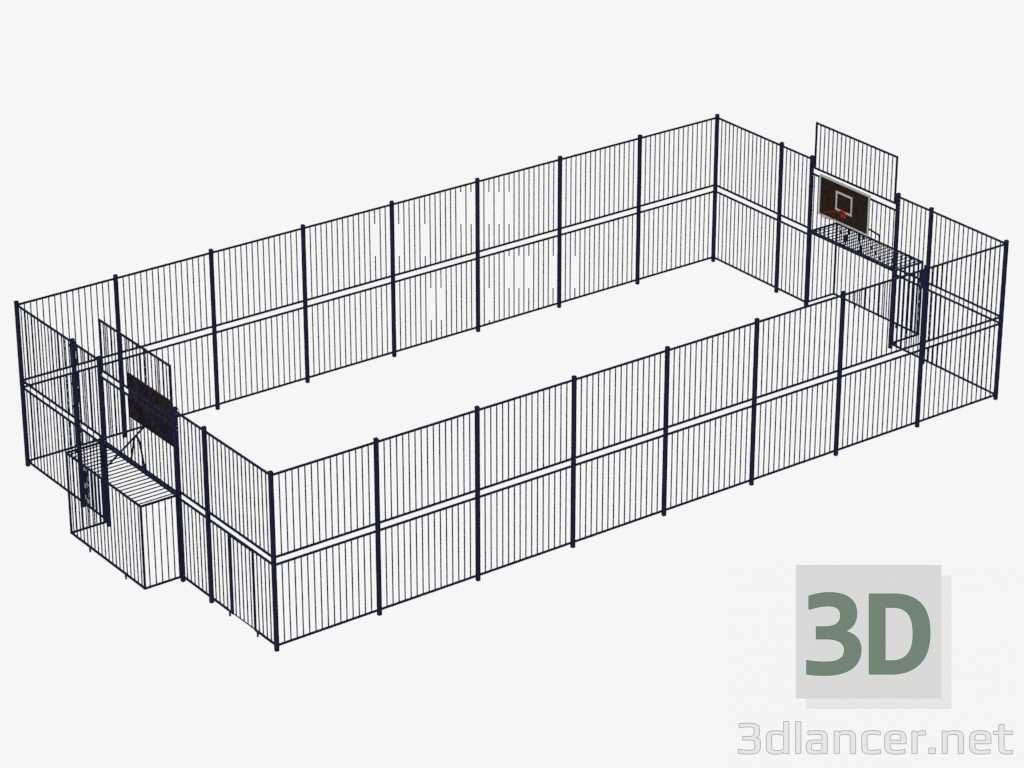 3Д Панель для футбольный площадки