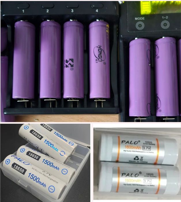 Новые 18650 Li Ion аккумуляторы 4,2v