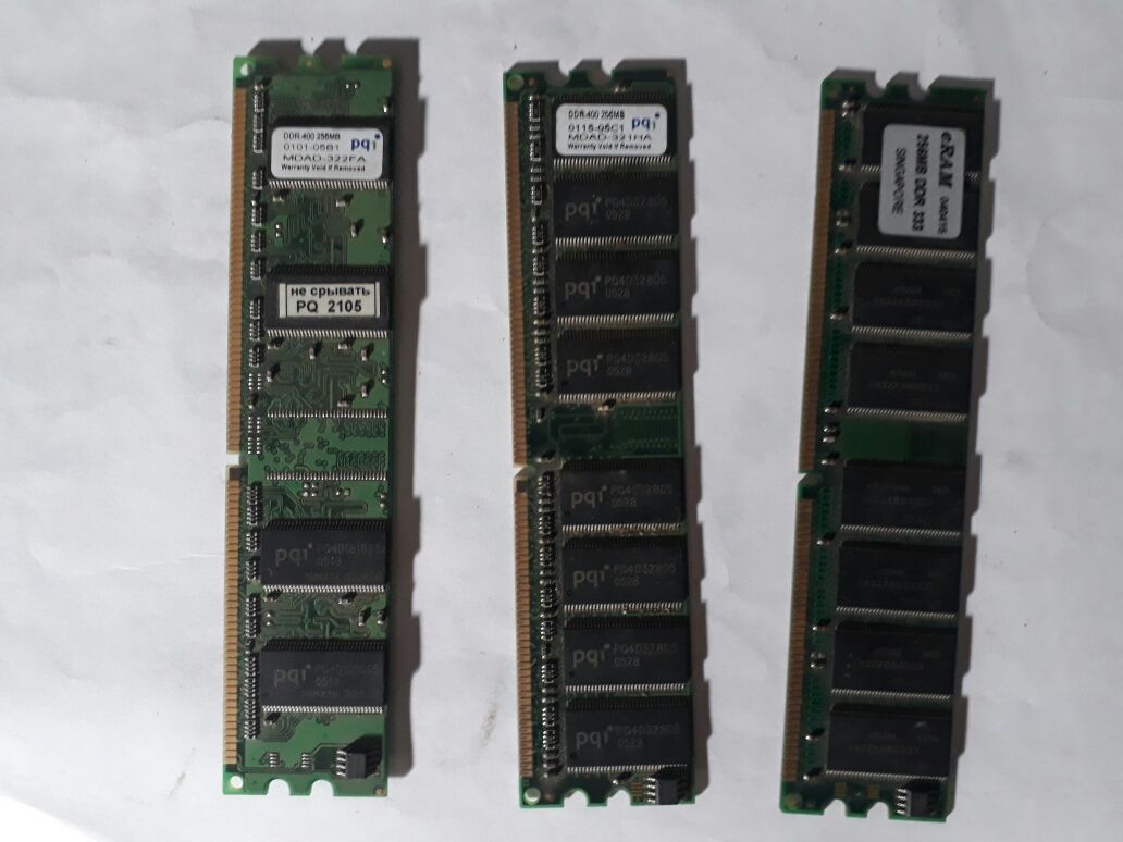 Память DDR 256Mb