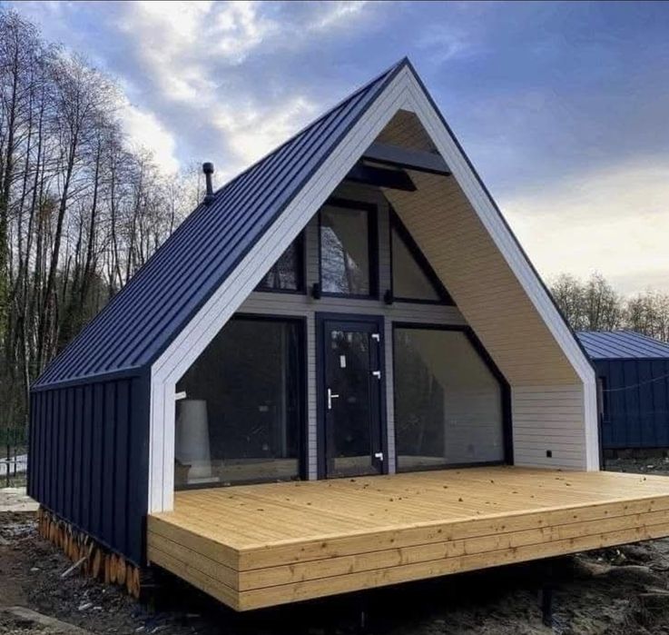 Vand cabane din lemn A afrem