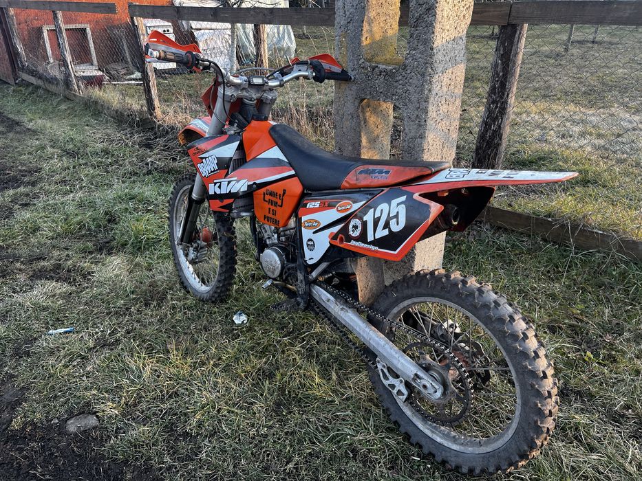 Vând sau schinb ktm sx 125 an 2007