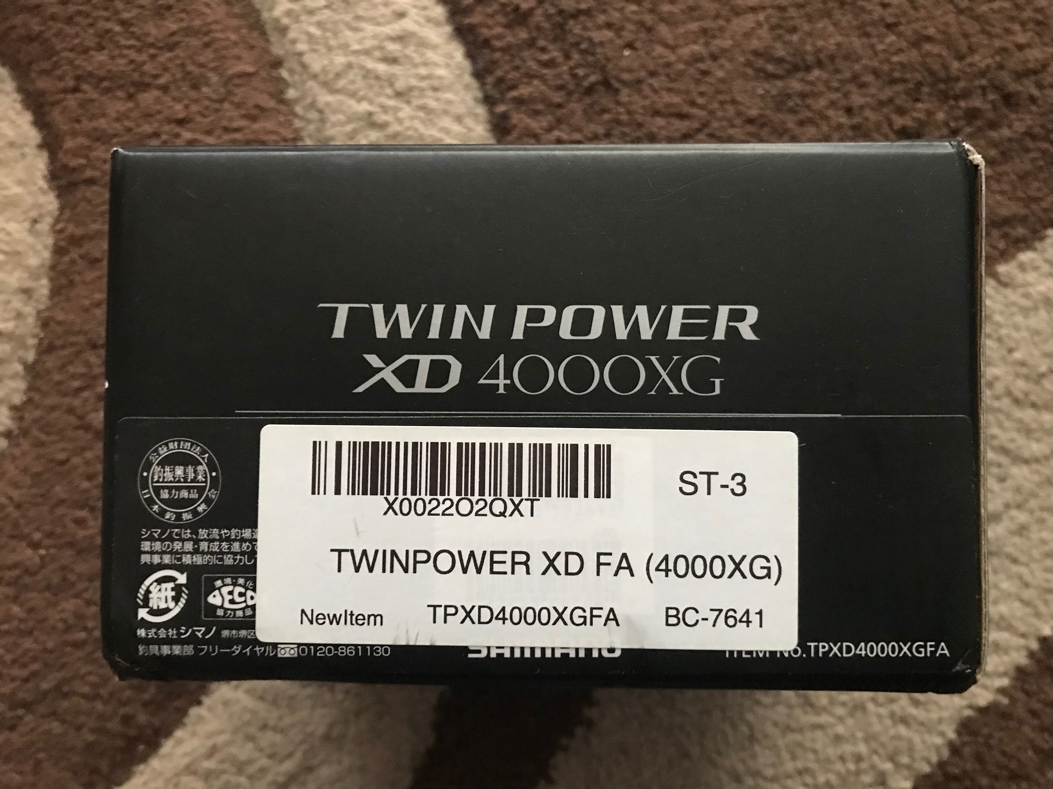 Макара SHIMANO Twin Power XD 4000 XG