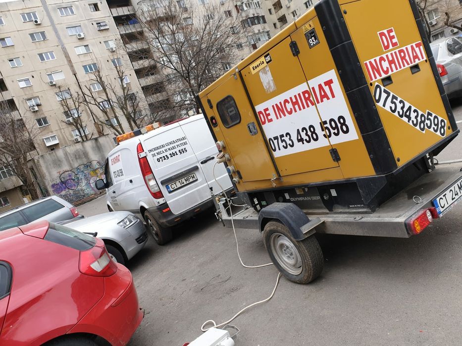 De inchiriat generatoare de la 20 kva 250 kva bucuresti si constanta