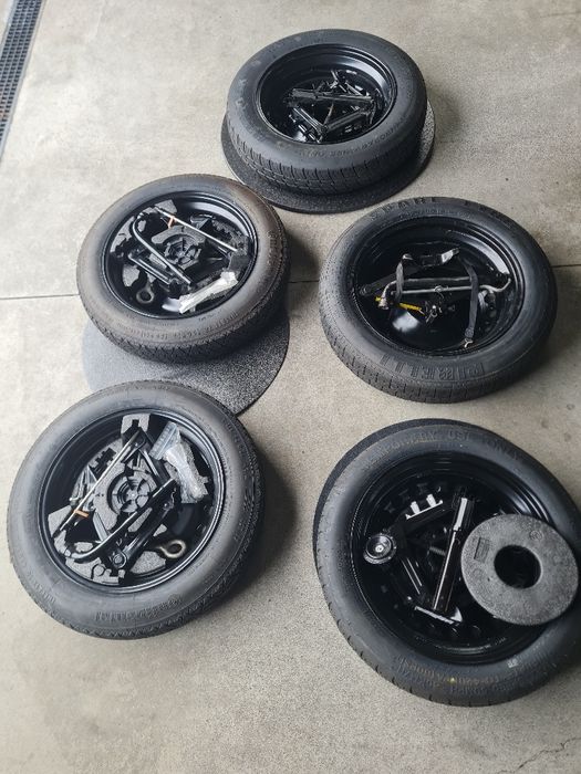 Kit roată rezervă slim Volvo V 40 Ford Focus2015-2019