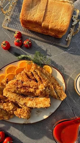 Минтай жареный рыба  Mintay qovurilgan baliq