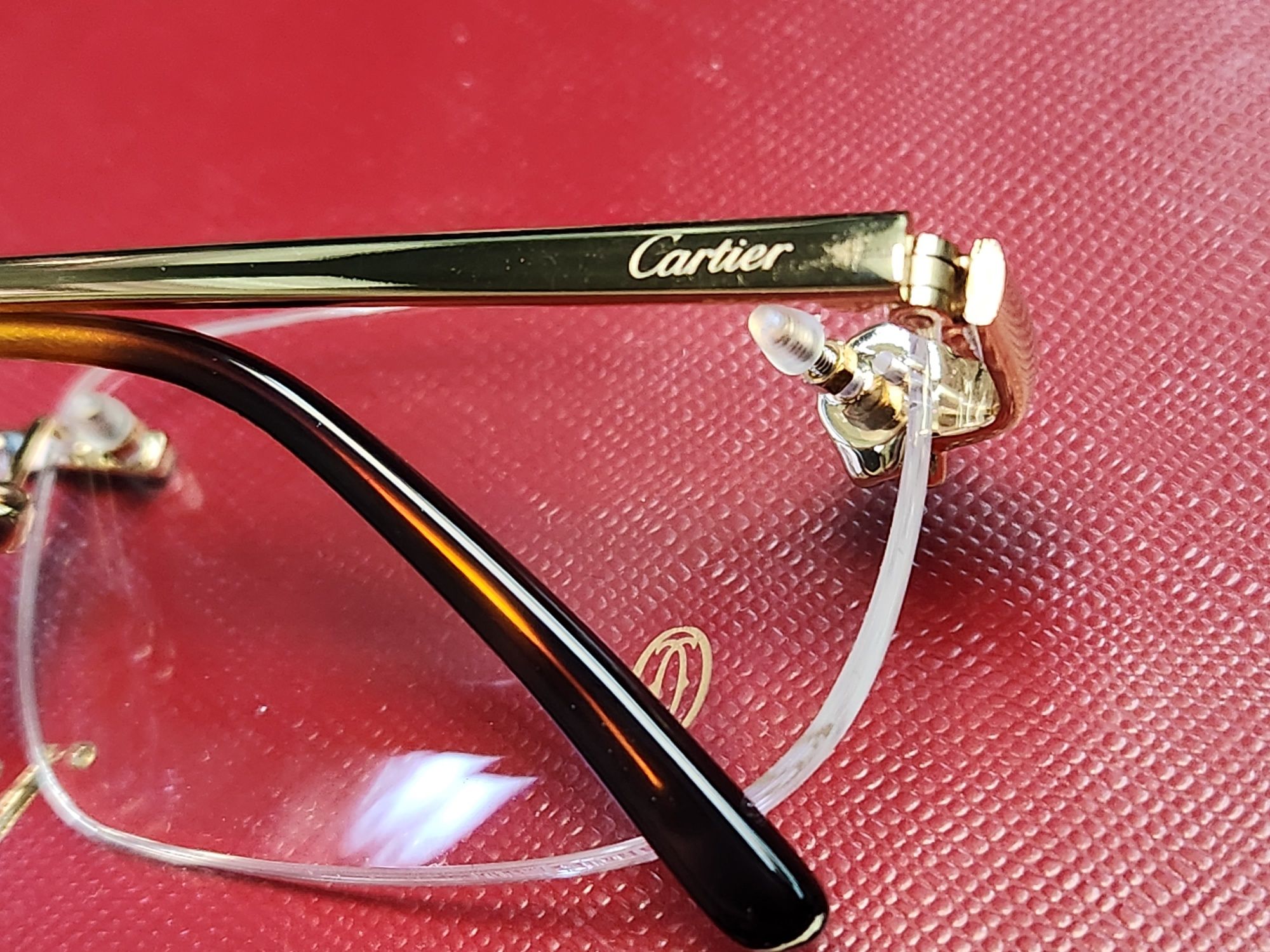 Рамки за очила Cartier позлатени