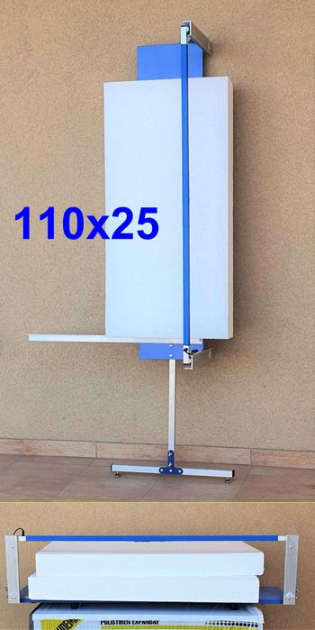 Masina tip ghilotina taiat polistiren 110x25 fir 20 m inclusi
