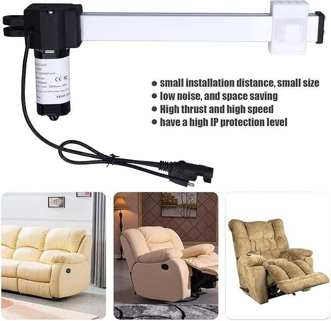 Dispozitiv de acționare electric pentru scaune reclinabile