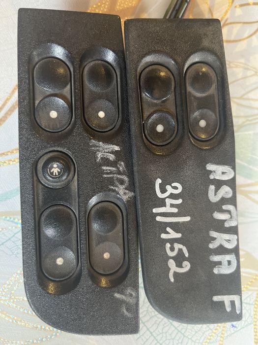 Кнопки стеклоподьемников Опель Астра Ф