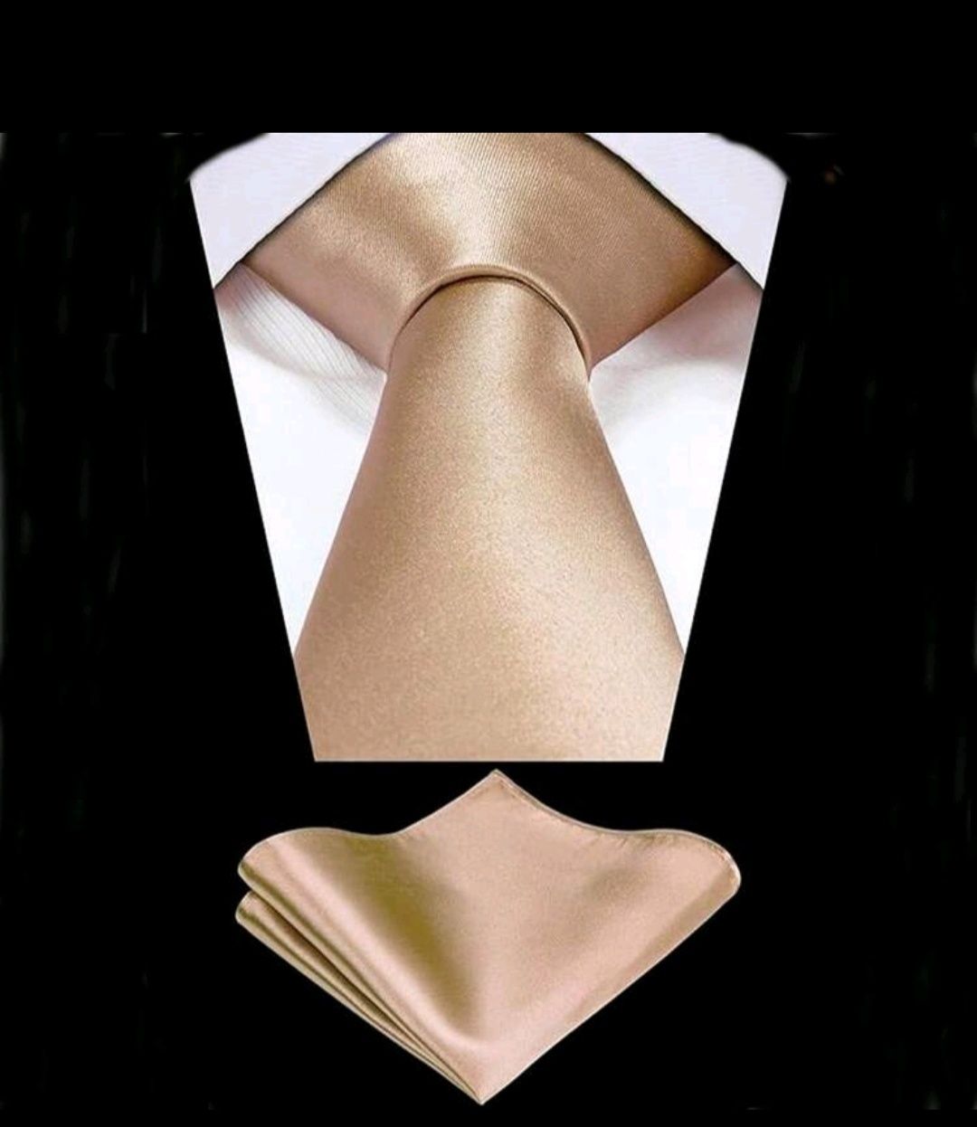 Мъжки модерен костюм Manfinity slim fit в бежово