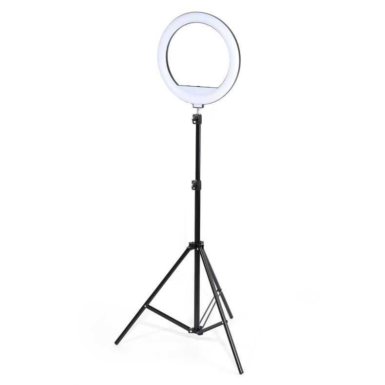 Ring Light color, cerc 26cm, trepied 2m, Lampa LED RGB selfie tiktok