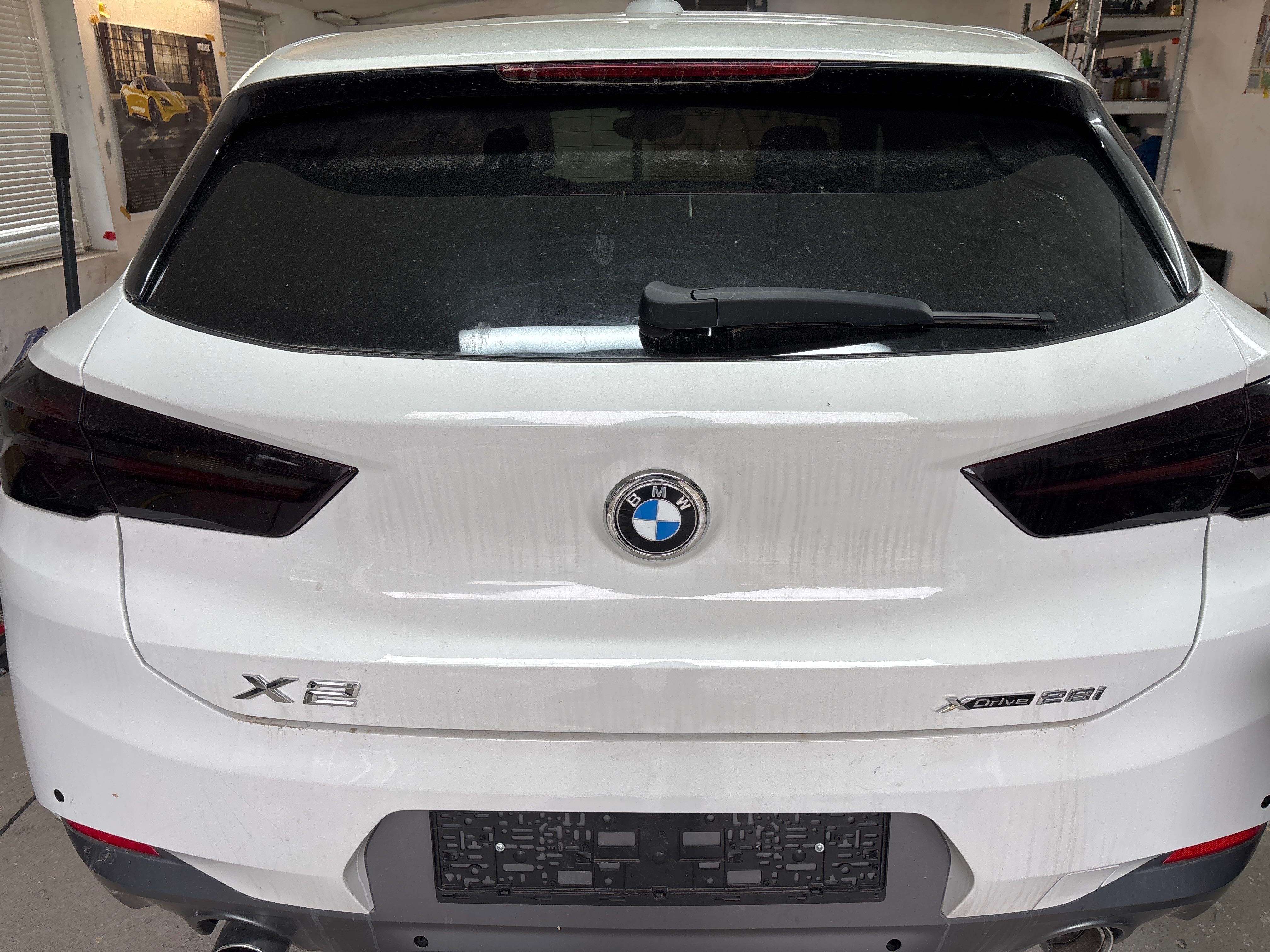 Bmw 2 2019 -2024 Заден Капак с Стъкло и предна броня
