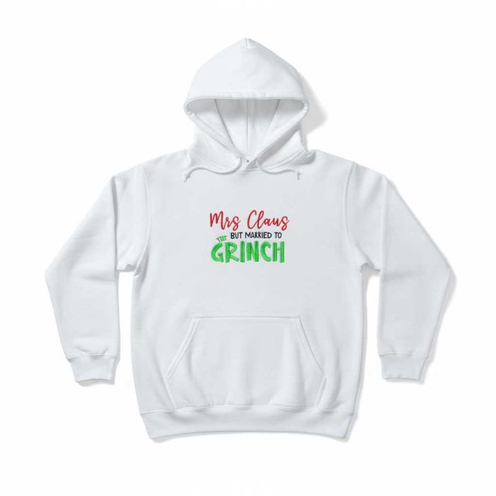 Hanorac Brodat de Crăciun – „Mrs Claus but married to The Grinch”