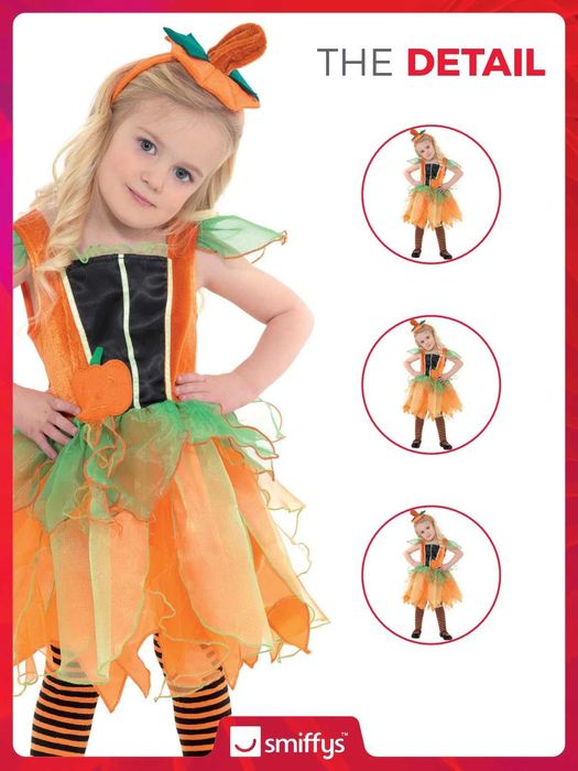 Costum dovleac halloween pentru copil de 1-2 ani