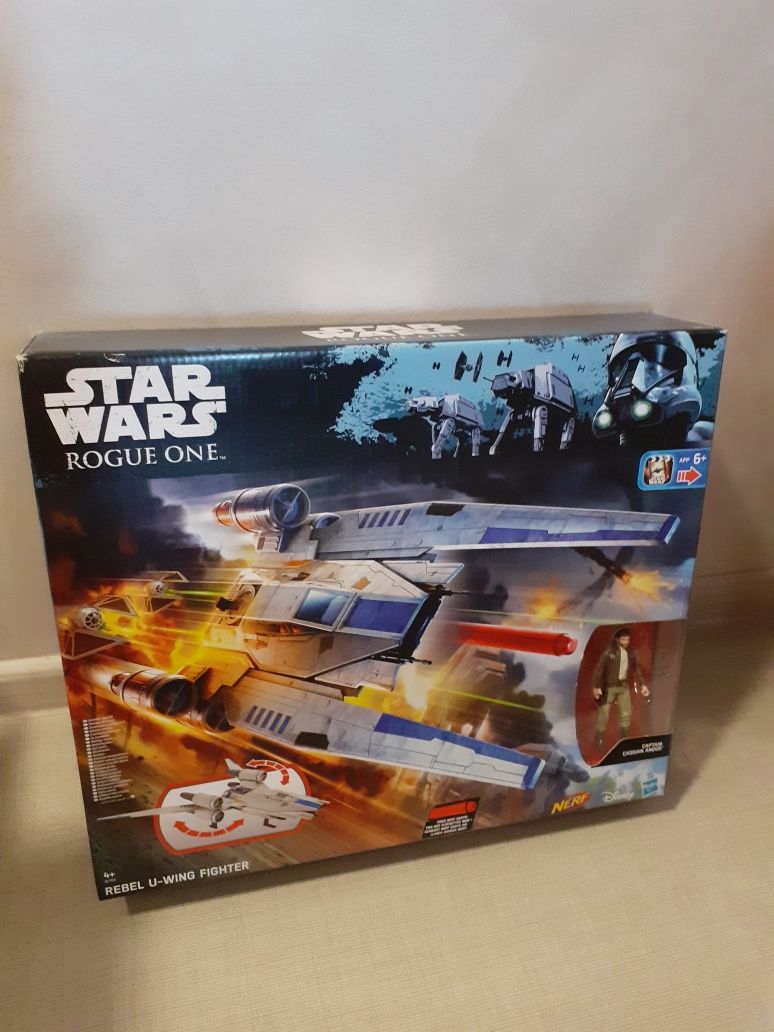 Set Star Wars Rogue One Rebel U-Wing Fighter + Cassian Andor