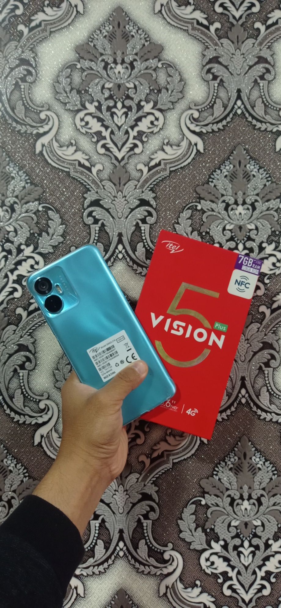 Telefon sotiladi Itel vision 5 plus sotiladi