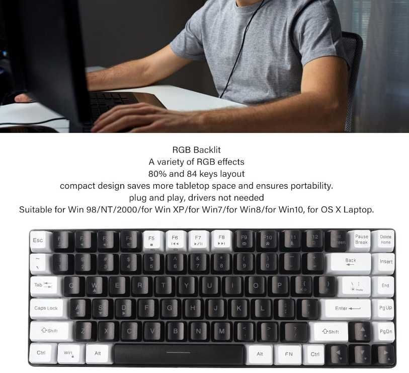 Геймърска клавиатура LICAEVEY