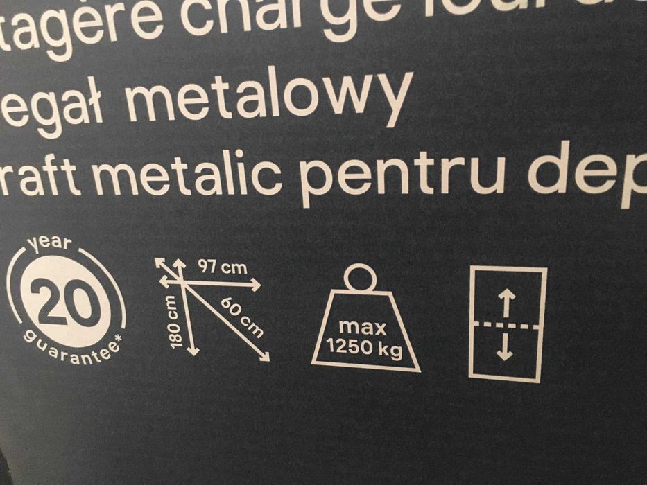 Raft metalic depozitare