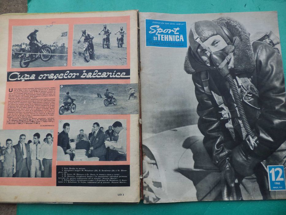 Reviste vechi Sport si Tehnica an 1966 transport gratuit vand - schimb