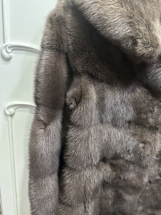 Шикарная натуральная норковая шуба