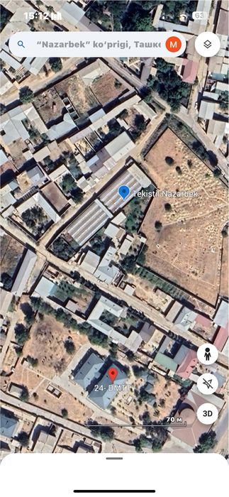 Uchastka sotiladi Nazarbek Tekistil