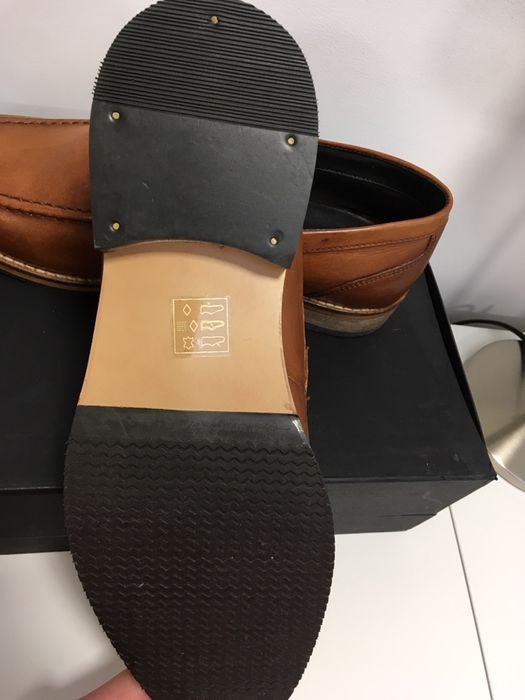 Pantofi Asos noi, piele