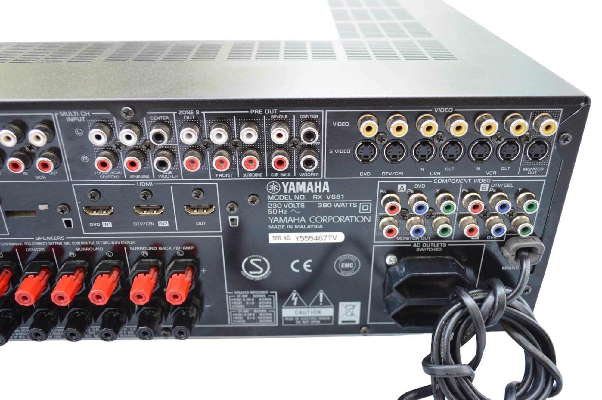 Amplificator Yamaha RX-V 661 DEFECT