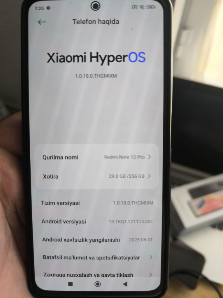 Redmi 12 pro 8/256